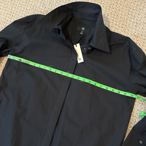 💵 NWT | Banana Republic | The Oversized Shirt in Black - Picture 11 of 13